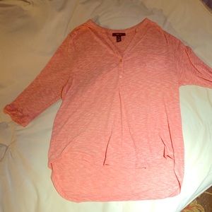 Peach blouse